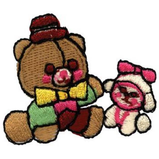 Picture of Stuffed Animals Machine Embroidery Design
