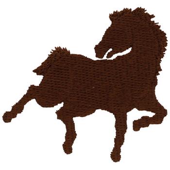 Horse Machine Embroidery Design