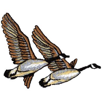 Canada Geese Machine Embroidery Design