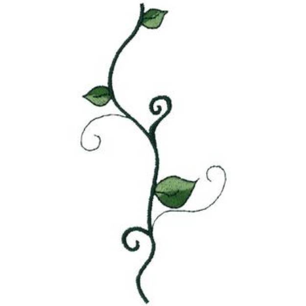 Picture of Embellished Vine Machine Embroidery Design