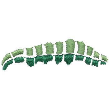 Abstract Caterpillar Machine Embroidery Design