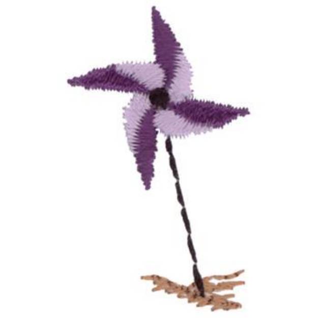 Picture of Pinwheel Machine Embroidery Design