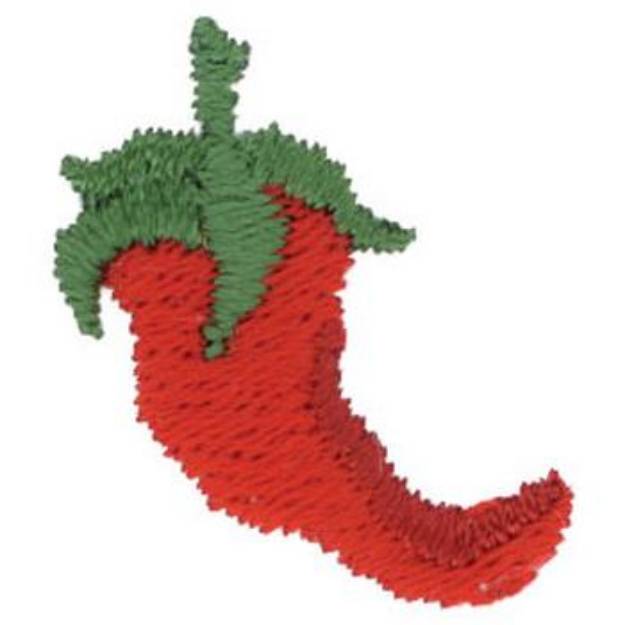 Picture of Chili Pepper Machine Embroidery Design