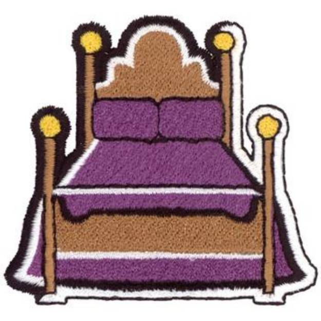 Picture of Bed Machine Embroidery Design