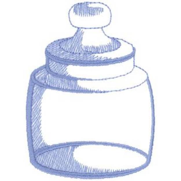 Picture of Candy Jar Machine Embroidery Design