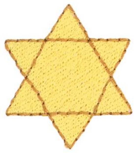 Picture of Star Of David Machine Embroidery Design