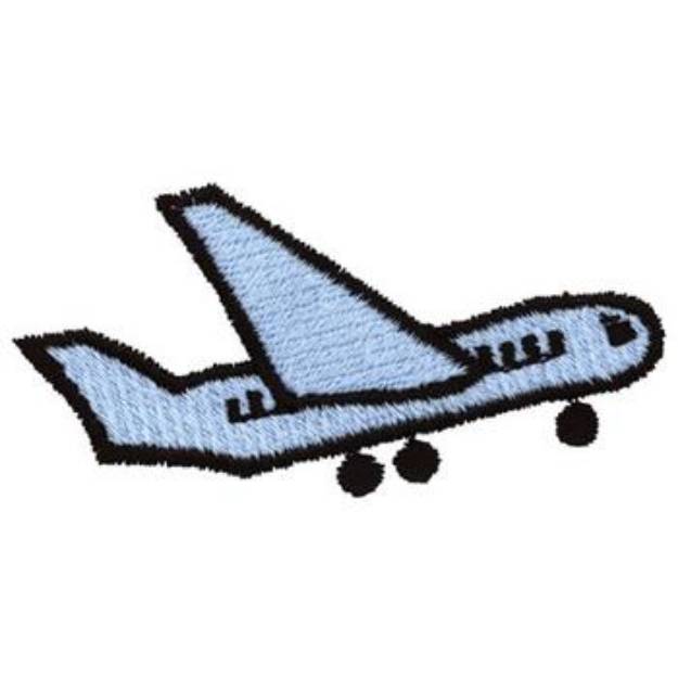 Picture of Plane Machine Embroidery Design