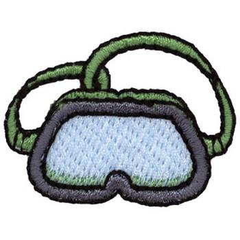 Goggles Machine Embroidery Design