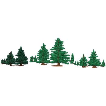 Evergreen Forest Machine Embroidery Design