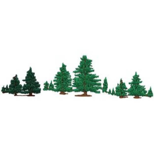 Picture of Evergreen Forest Machine Embroidery Design