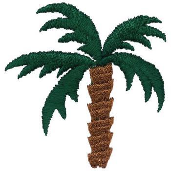 Palm Tree Machine Embroidery Design