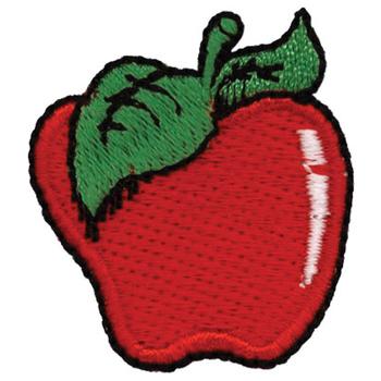 Apple Machine Embroidery Design