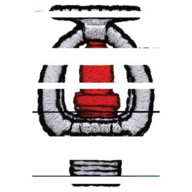 Picture of Sprinkler Head Machine Embroidery Design