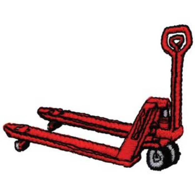 Picture of Pallet Jack Machine Embroidery Design