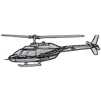 Helicopter Machine Embroidery Design