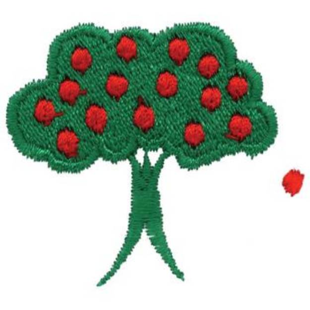 Picture of Apple Tree Machine Embroidery Design