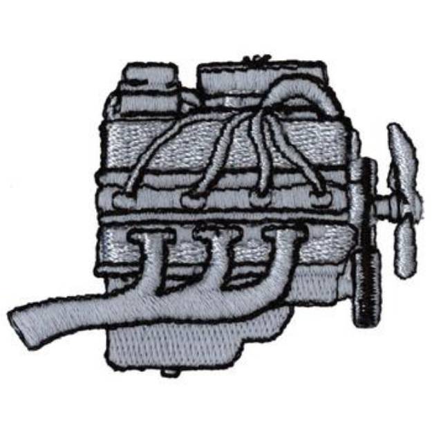 Picture of Engine Machine Embroidery Design