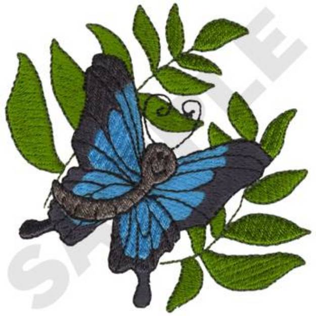 Picture of Ulysses Butterfly Machine Embroidery Design