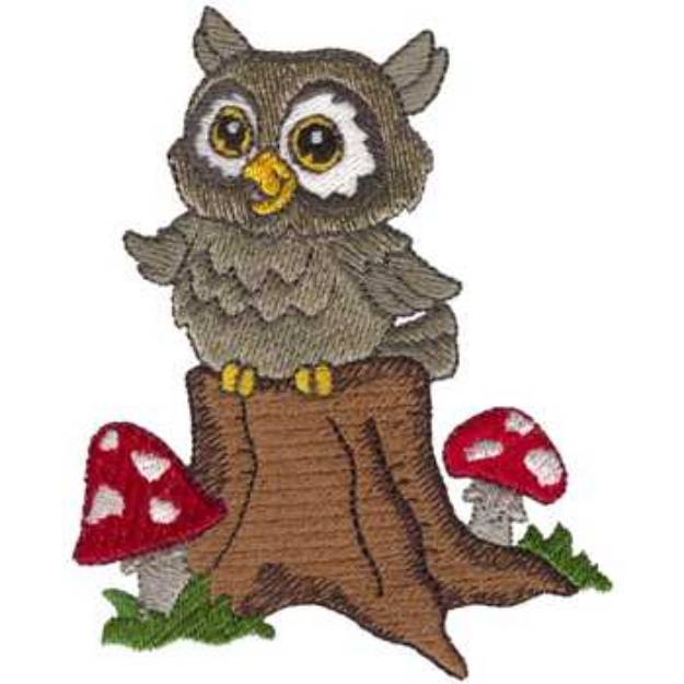 Picture of Singing Owl Machine Embroidery Design