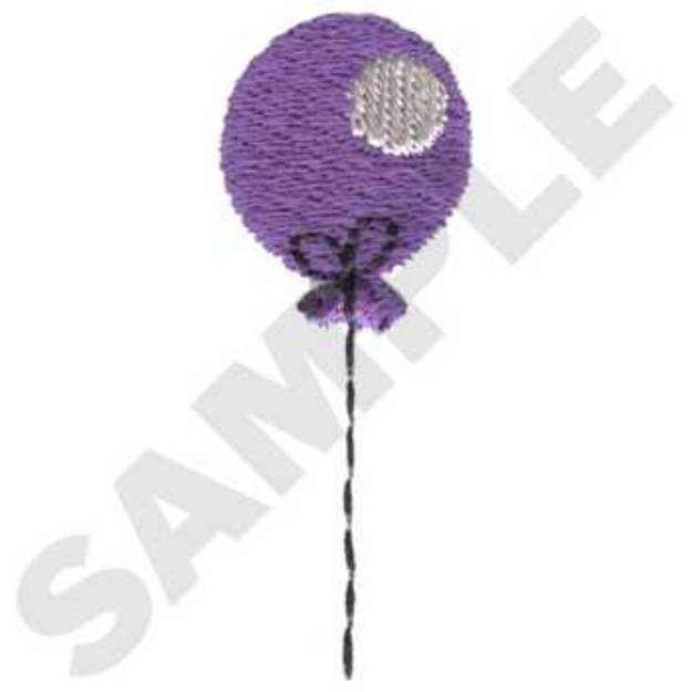 Picture of Balloon Accent Machine Embroidery Design