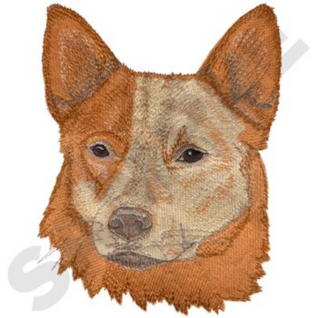 Picture of Australian Cattle Dog Machine Embroidery Design