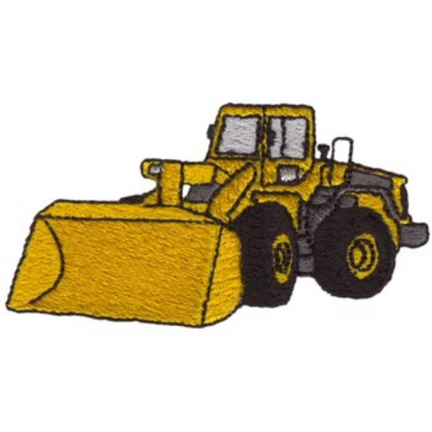 Picture of Front End Loader Machine Embroidery Design