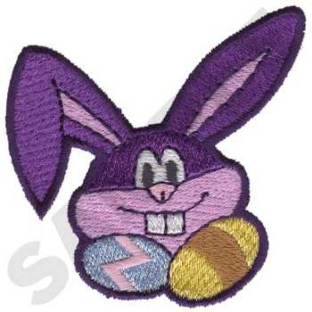 Picture of Easter Bunny And Eggs Machine Embroidery Design