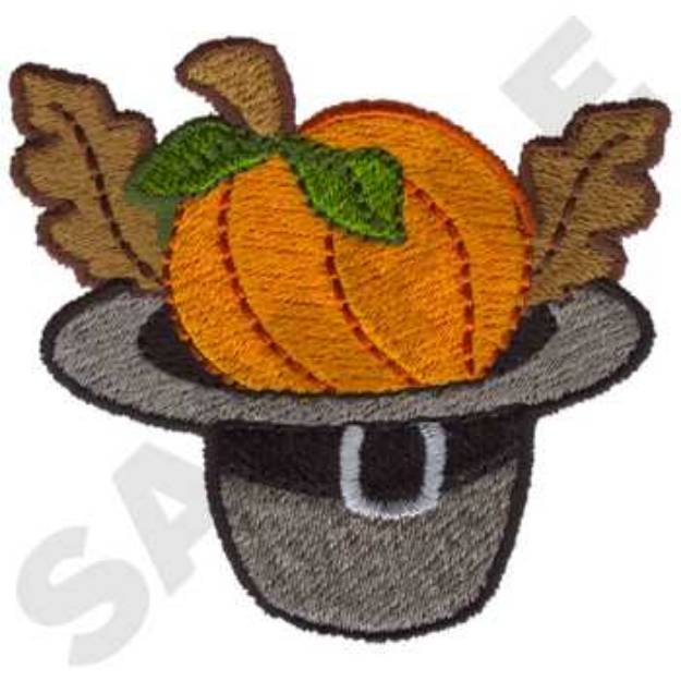 Picture of Thanksgiving Hat Machine Embroidery Design