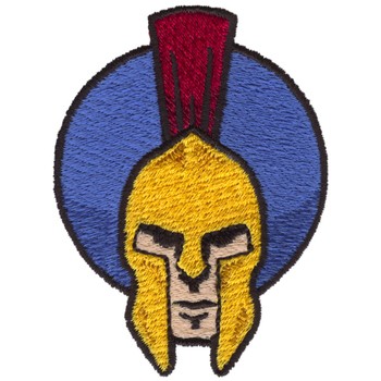 Spartan Mascot Machine Embroidery Design