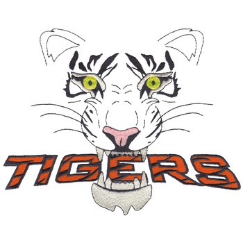 Tigers Machine Embroidery Design