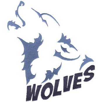 Wolves Machine Embroidery Design