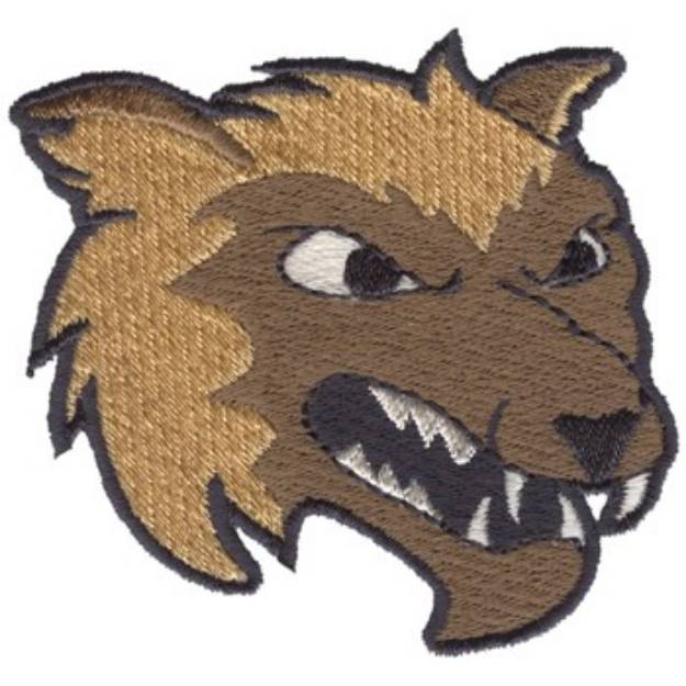 Picture of Wolverine Mascot Machine Embroidery Design