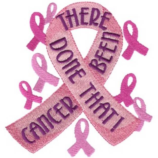 Picture of Cancer Been There... Machine Embroidery Design