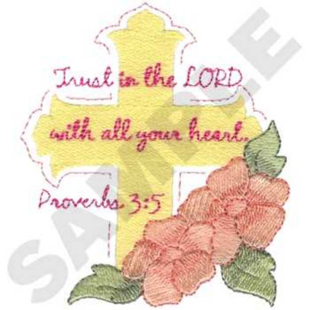 Picture of Bible Quote Machine Embroidery Design