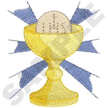 Eucharist Machine Embroidery Design