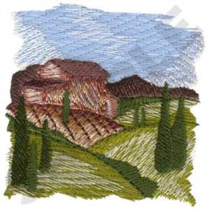 Picture of Tuscany Machine Embroidery Design