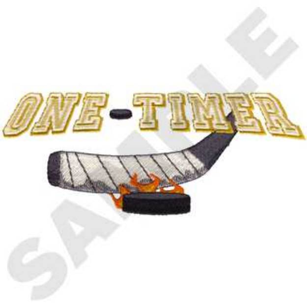 Picture of One  Timer Machine Embroidery Design