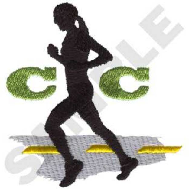 Picture of Womens Cross Country Machine Embroidery Design