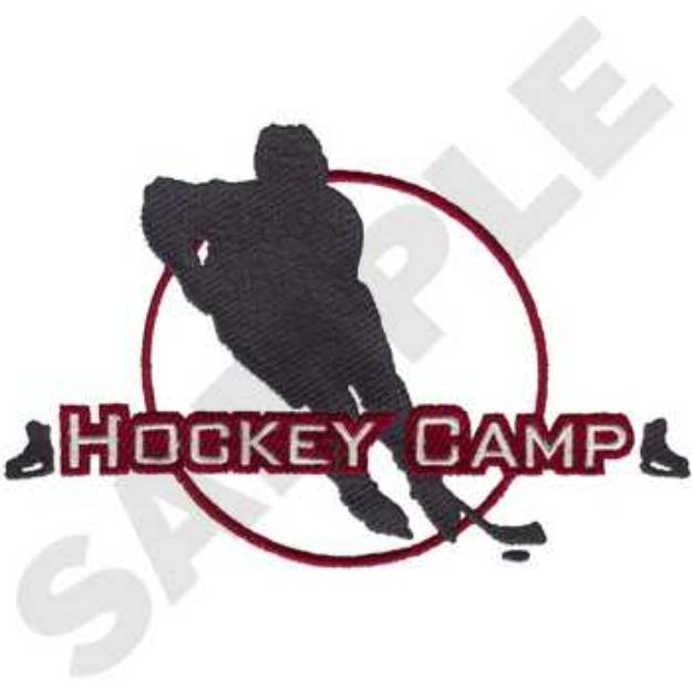 Picture of Hockey Camp Machine Embroidery Design