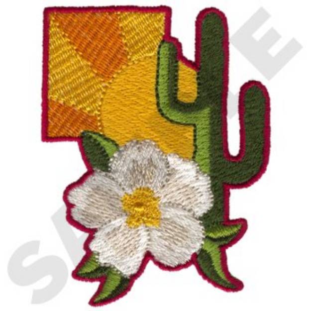Picture of Cherokee Rose Machine Embroidery Design