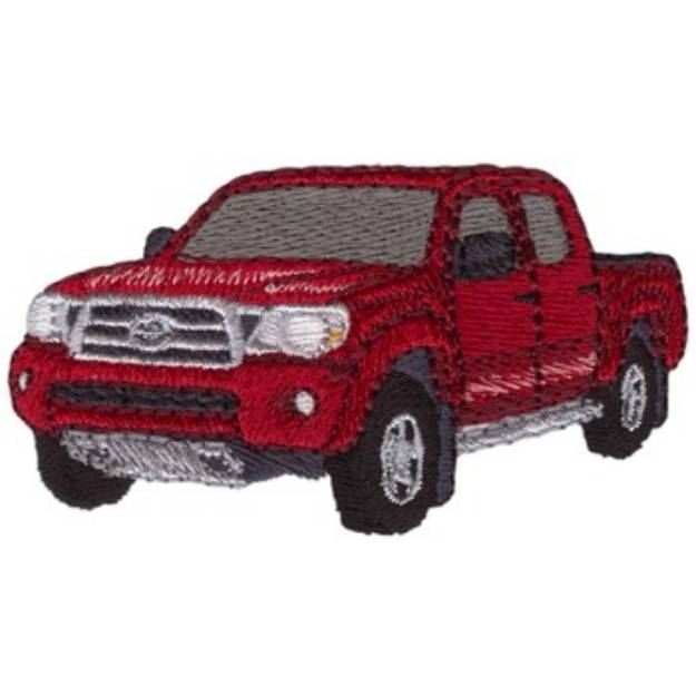 Picture of Toyota Tacoma Machine Embroidery Design