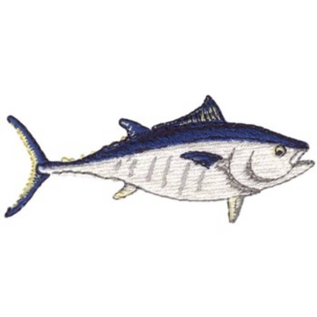 Picture of Bluefin Tuna Machine Embroidery Design