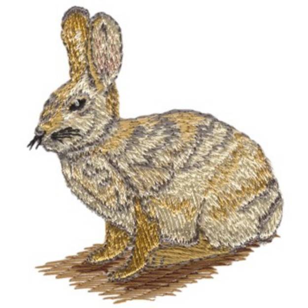Picture of Desert Cottontail Machine Embroidery Design
