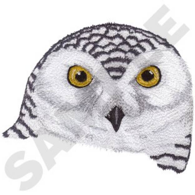Picture of Snowy Owl Machine Embroidery Design