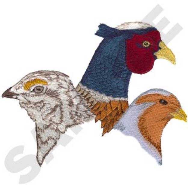 Picture of Upland Game Machine Embroidery Design