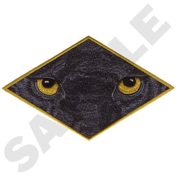 Panther Eyes Machine Embroidery Design