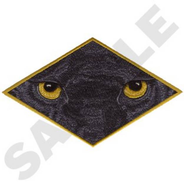 Picture of Panther Eyes Machine Embroidery Design