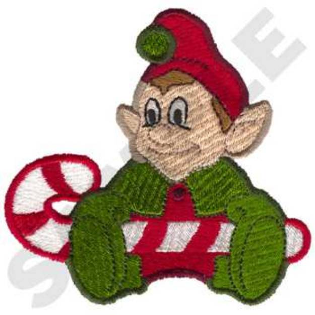 Picture of Elf Machine Embroidery Design