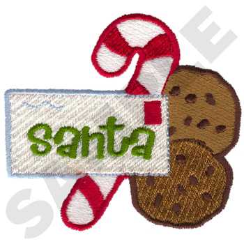 Christmas Letter Machine Embroidery Design