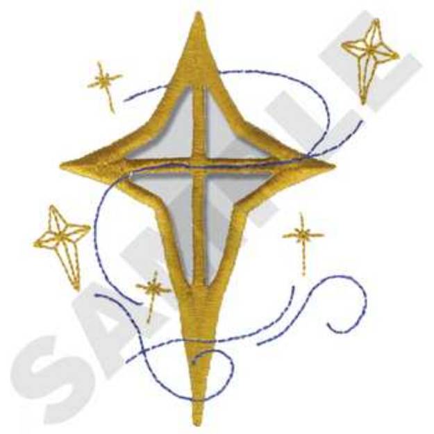 Picture of Star Cutwork Machine Embroidery Design